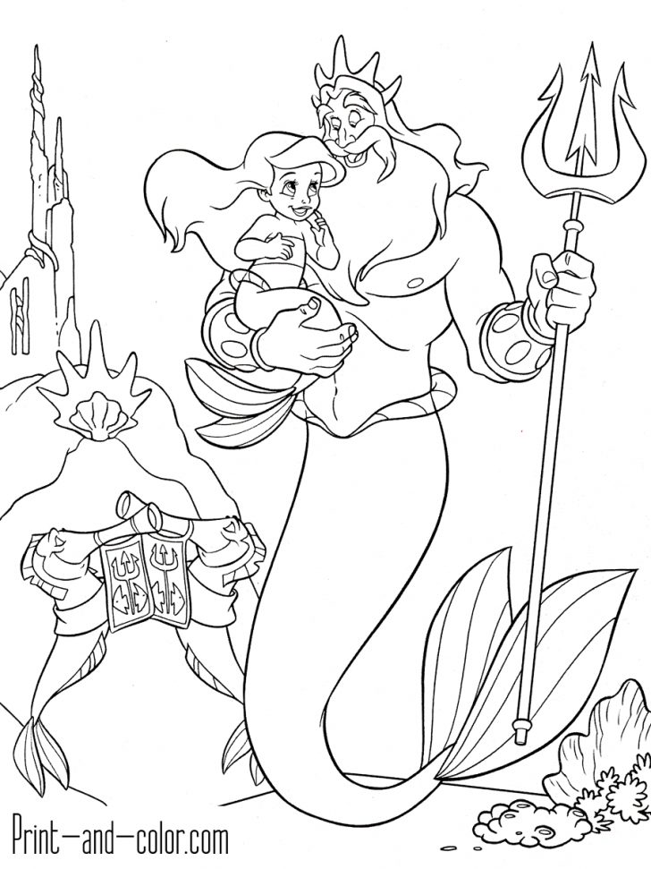 Little Mermaid Coloring Pages The Little Mermaid Coloring Pages Print And Color Little Mermaid Coloring Pages The Little Mermaid Coloring Pages Print And Color