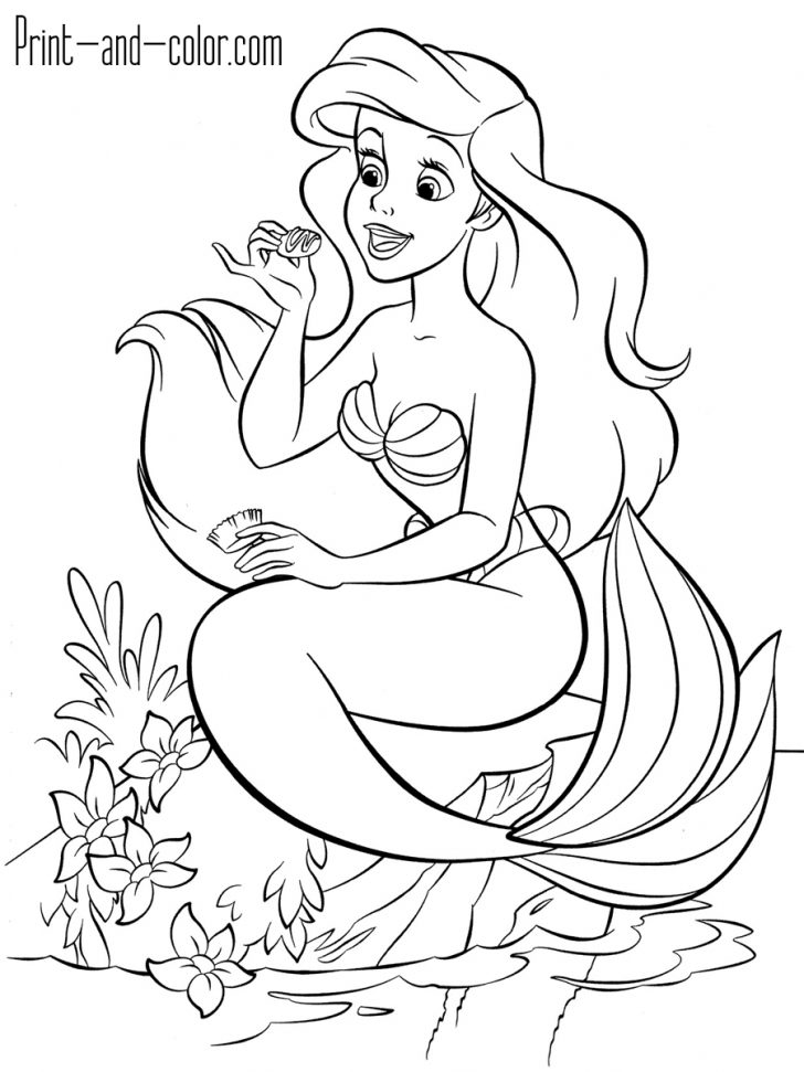 Little Mermaid Coloring Pages The Little Mermaid Coloring Pages Print And Color Little Mermaid Coloring Pages The Little Mermaid Coloring Pages Print And Color