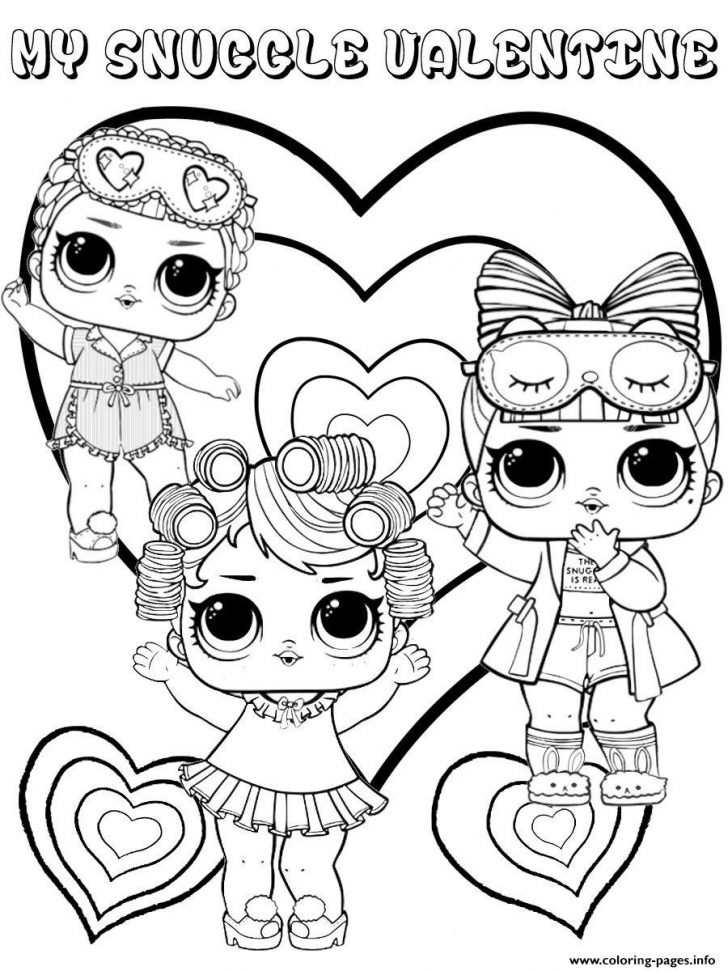 Lol Coloring Pages Snuggle Valentine Lol Dolls Kids Coloring Pages Printable Lol Coloring Pages Snuggle Valentine Lol Dolls Kids Coloring Pages Printable