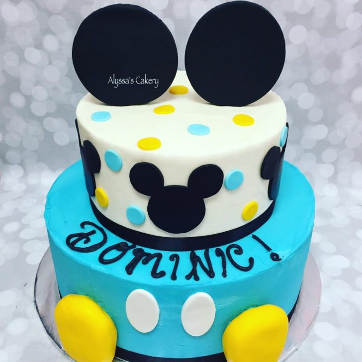 Mickey Mouse Birthday Cake Mickey Mouse Birthday Cake Alyssas Cakery Mickey Mouse Birthday Cake Mickey Mouse Birthday Cake Alyssas Cakery