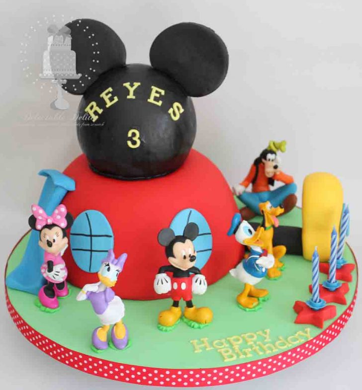 Mickey Mouse Clubhouse Birthday Cakes Delectable Delites Mickey Mouse Clubhouse Cake For Reyess 3rd Birthday Mickey Mouse Clubhouse Birthday Cakes Delectable Delites Mickey Mouse Clubhouse Cake For Reyess 3rd Birthday