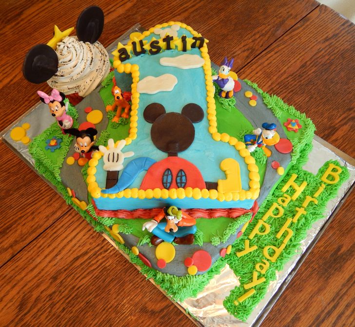 Mickey Mouse First Birthday Cake Mickey Mouse Clubhouse First Birthday Cake Cakecentral Mickey Mouse First Birthday Cake Mickey Mouse Clubhouse First Birthday Cake Cakecentral