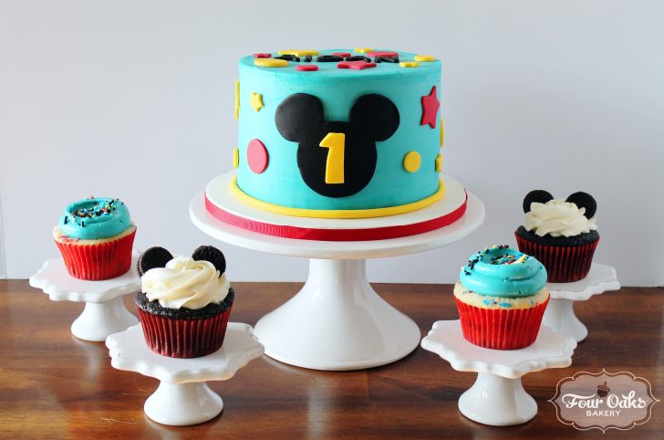 Mickey Mouse First Birthday Cake Mickey Mouse Themed First Birthday Smash Cake And Cupcakes Four Mickey Mouse First Birthday Cake Mickey Mouse Themed First Birthday Smash Cake And Cupcakes Four