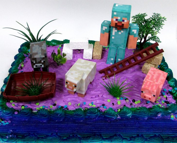 Minecraft Birthday Cake Toppers Buy 13 Piece Minecraft Themed Birthday Cake Topper Set Featuring Minecraft Birthday Cake Toppers Buy 13 Piece Minecraft Themed Birthday Cake Topper Set Featuring