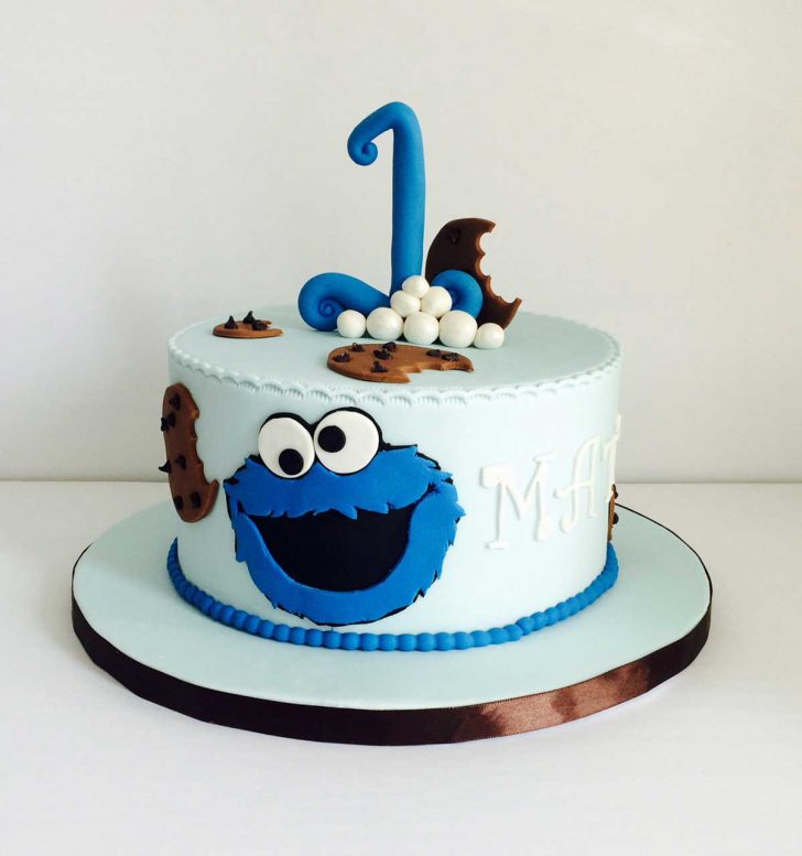 Monster Birthday Cake Cookie Monster Inspired Cake For One Year Old Boy Ottawa Custom Monster Birthday Cake Cookie Monster Inspired Cake For One Year Old Boy Ottawa Custom