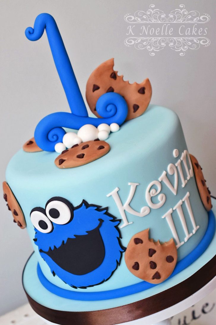 Monster Birthday Cake Cookie Monster Theme 1st Birthday Cake K Noelle Cakes Cakes Monster Birthday Cake Cookie Monster Theme 1st Birthday Cake K Noelle Cakes Cakes