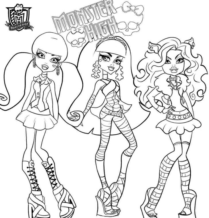 Monster High Coloring Page Coloring Pages Monster High Coloring Pages For Girls Monster High Monster High Coloring Page Coloring Pages Monster High Coloring Pages For Girls Monster High