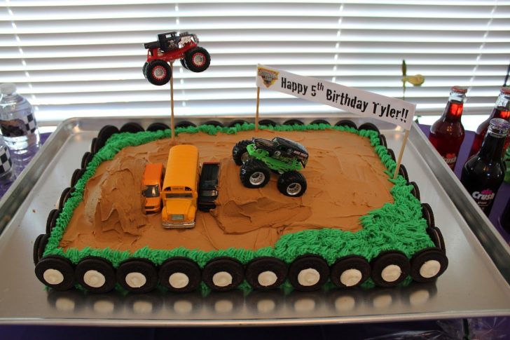 Monster Jam Birthday Cake Easy Monster Truck Birthday Cake For Kids And Grandkids Monster Jam Birthday Cake Easy Monster Truck Birthday Cake For Kids And Grandkids