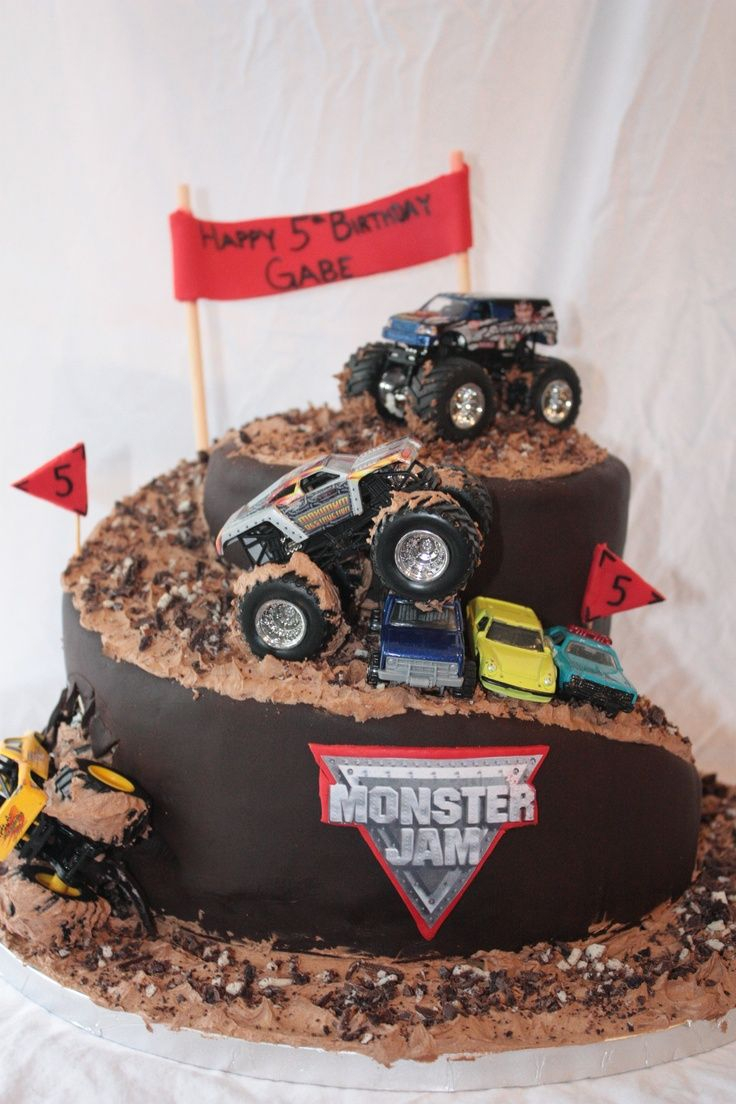 Monster Jam Cake - 41 Unique and Different Wedding Ideas