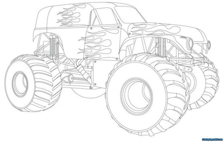 Monster Jam Coloring Pages Monster Truck Coloring Pages 30 Trucks 6 Futurama Monster Jam Coloring Pages Monster Truck Coloring Pages 30 Trucks 6 Futurama