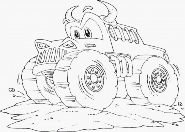 Monster Truck Coloring Pages Drawing Of Monster Truck Monster Truck Coloring Pages Printable New Monster Truck Coloring Pages Drawing Of Monster Truck Monster Truck Coloring Pages Printable New