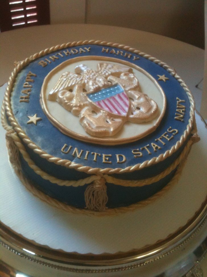 Navy Birthday Cake Navy Birthday Cake Sharon Dutton Flickr Navy Birthday Cake Navy Birthday Cake Sharon Dutton Flickr