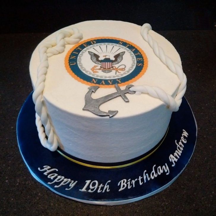 Navy Birthday Cake Navy Themed Birthday Cake On Cake Central Lotus Custom Cakes Navy Birthday Cake Navy Themed Birthday Cake On Cake Central Lotus Custom Cakes