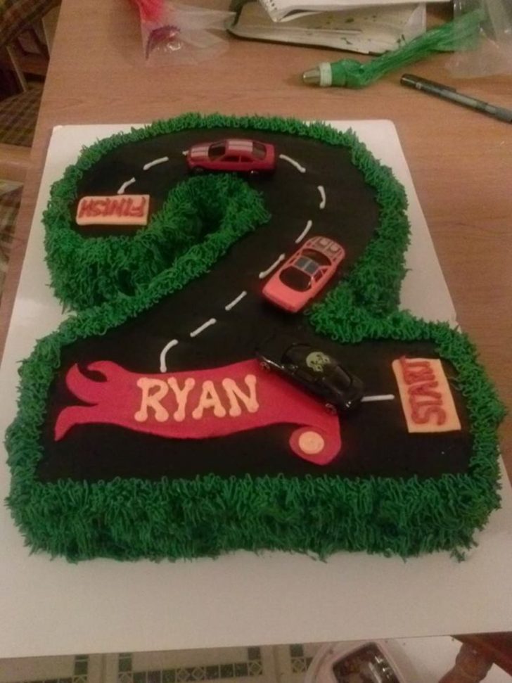 Number Birthday Cakes Number 2 Birthday Cake Cakecentral Number Birthday Cakes Number 2 Birthday Cake Cakecentral