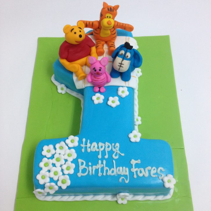 Number Birthday Cakes Number One Winnie The Pooh Numbers Birthday Cakes Decorated Cakes Number Birthday Cakes Number One Winnie The Pooh Numbers Birthday Cakes Decorated Cakes