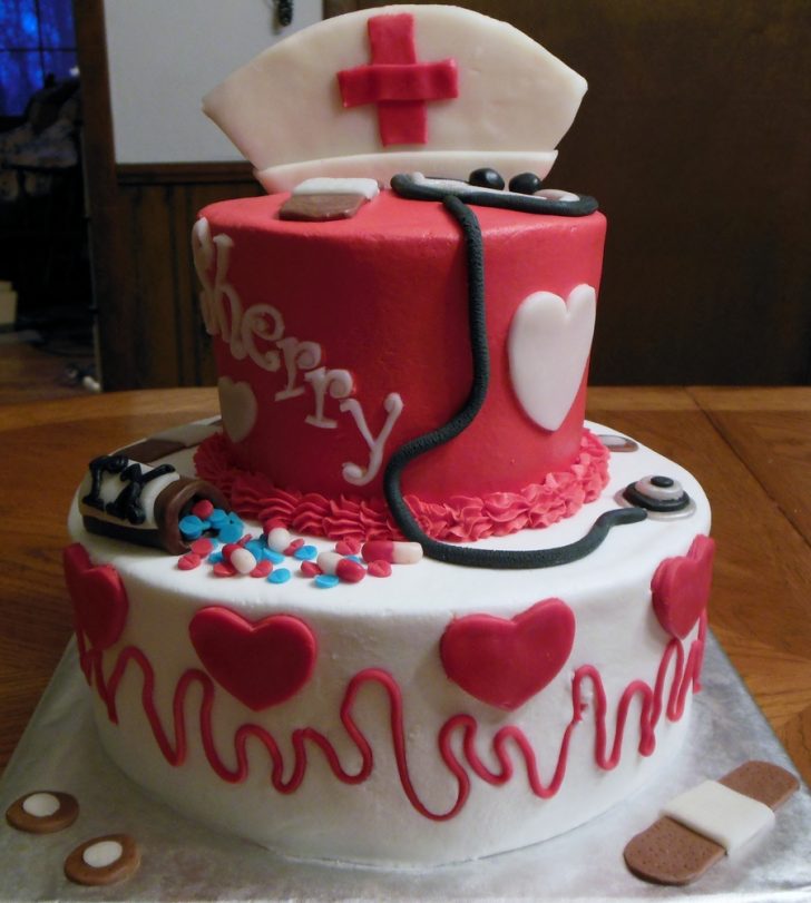 Nurse Birthday Cake Nurse Birthday Cake For Sherrys 50th Cakecentral Nurse Birthday Cake Nurse Birthday Cake For Sherrys 50th Cakecentral