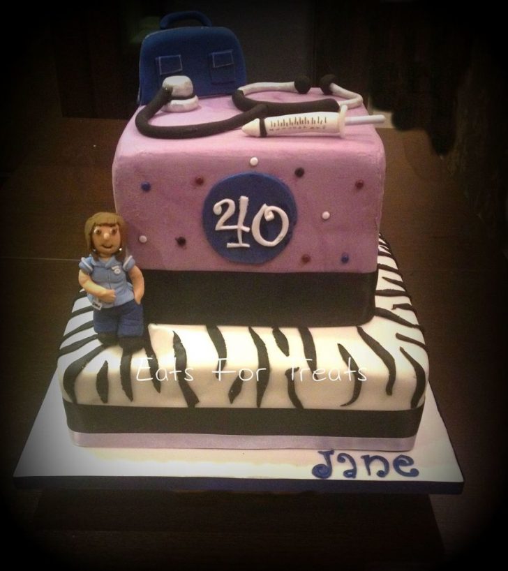 Nurse Birthday Cake Nurse Themed 40th Birthday Cake Cakecentral Nurse Birthday Cake Nurse Themed 40th Birthday Cake Cakecentral
