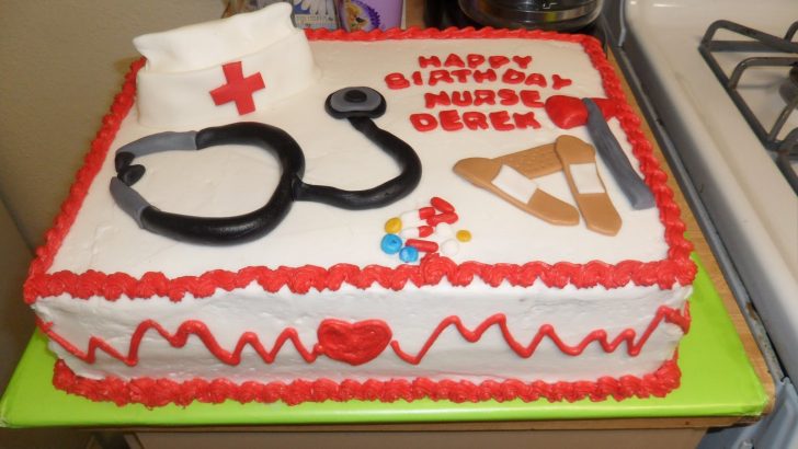 Nurse Birthday Cake Three Sweet Cakes Birthday Cake With A Nurses Theme Nurse Birthday Cake Three Sweet Cakes Birthday Cake With A Nurses Theme