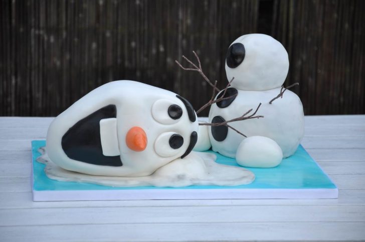 Olaf Birthday Cake How To Make A Frozen Olaf Birthday Cake Partyrama Blog Olaf Birthday Cake How To Make A Frozen Olaf Birthday Cake Partyrama Blog