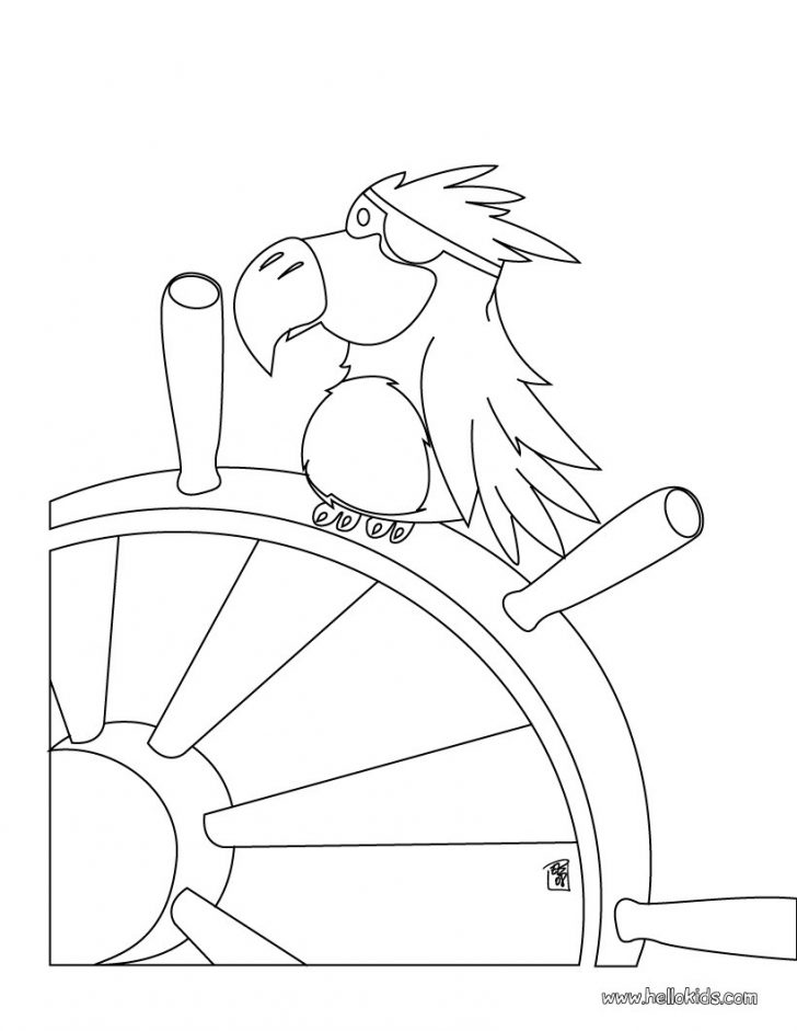Parrot Coloring Pages Pirate Parrot Coloring Pages Hellokids Parrot Coloring Pages Pirate Parrot Coloring Pages Hellokids