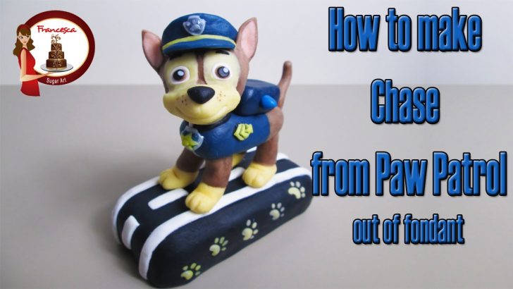 Paw Patrol Birthday Cake Toppers How To Make Chase From Paw Patrol Cake Topper Tutorial Youtube Paw Patrol Birthday Cake Toppers How To Make Chase From Paw Patrol Cake Topper Tutorial Youtube