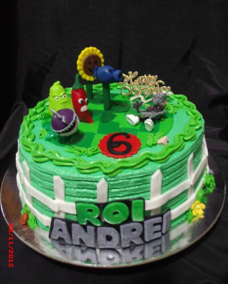 Plants Vs Zombies Birthday Cake Plant Vs Zombies Bday Cake Cakecentral Plants Vs Zombies Birthday Cake Plant Vs Zombies Bday Cake Cakecentral