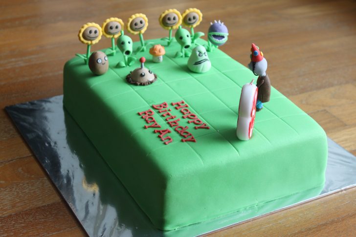 Plants Vs Zombies Birthday Cake Plants Vs Zombies Cake Plants Vs Zombies Birthday Cake Plants Vs Zombies Cake