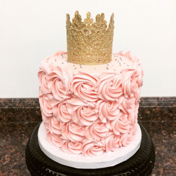 Princess 1St Birthday Cake Pink And Gold Princess First Birthday Smash Cake Camis Cake Co In Princess 1St Birthday Cake Pink And Gold Princess First Birthday Smash Cake Camis Cake Co In