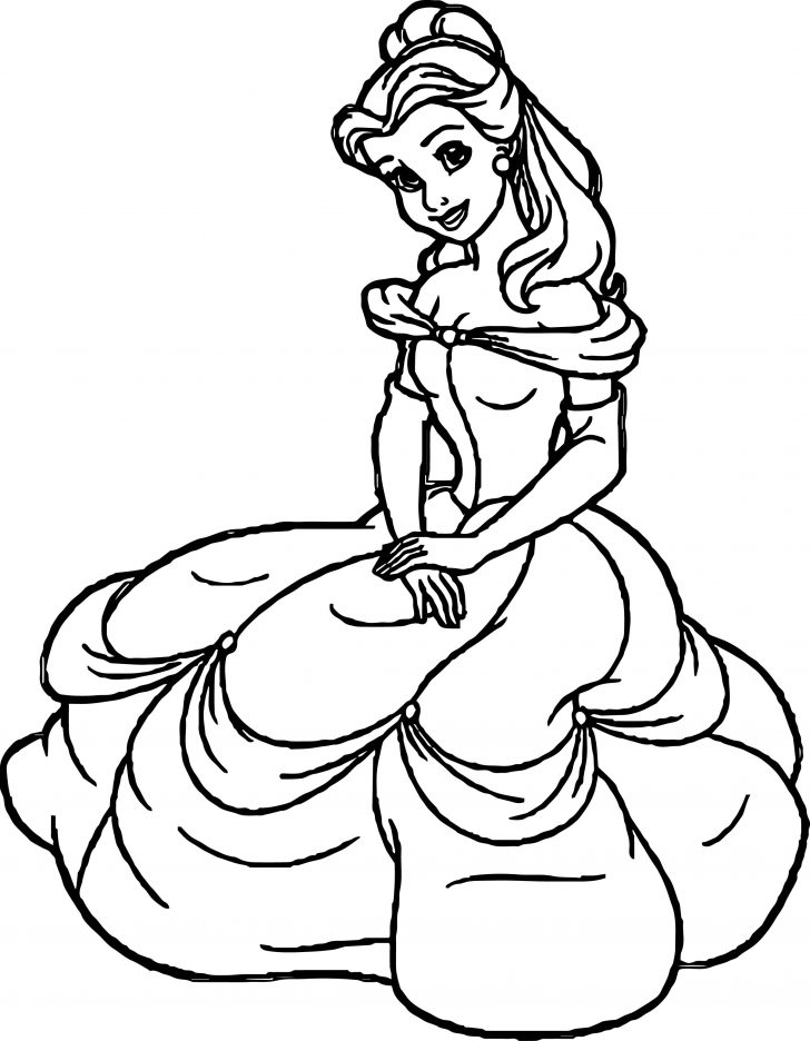 Princess Coloring Page Belle Disney Princess Coloring Page Wecoloringpage Princess Coloring Page Belle Disney Princess Coloring Page Wecoloringpage