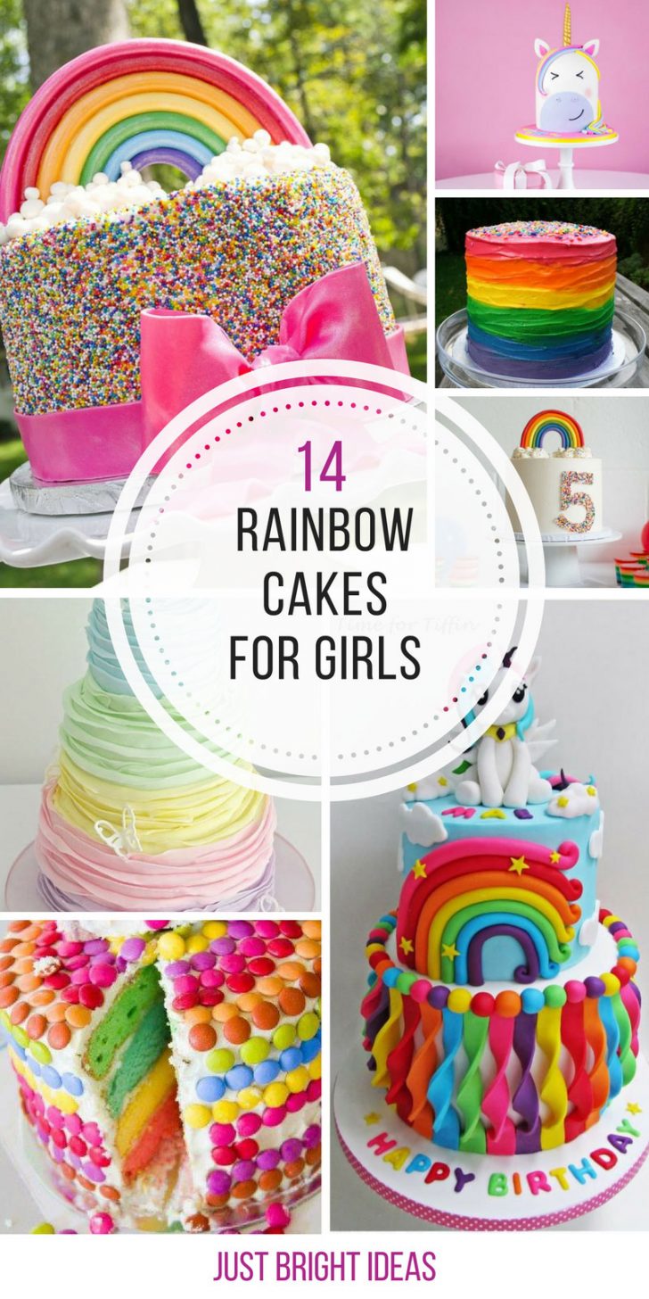 Rainbow Birthday Cakes 14 Totally Magical Rainbow Birthday Cakes For Girls Rainbow Birthday Cakes 14 Totally Magical Rainbow Birthday Cakes For Girls