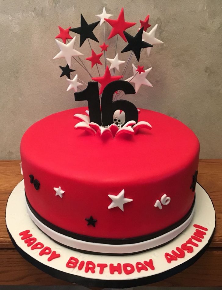 Red Birthday Cake Red Black And White Birthday Cake Numbers Exploding From Cake Red Birthday Cake Red Black And White Birthday Cake Numbers Exploding From Cake