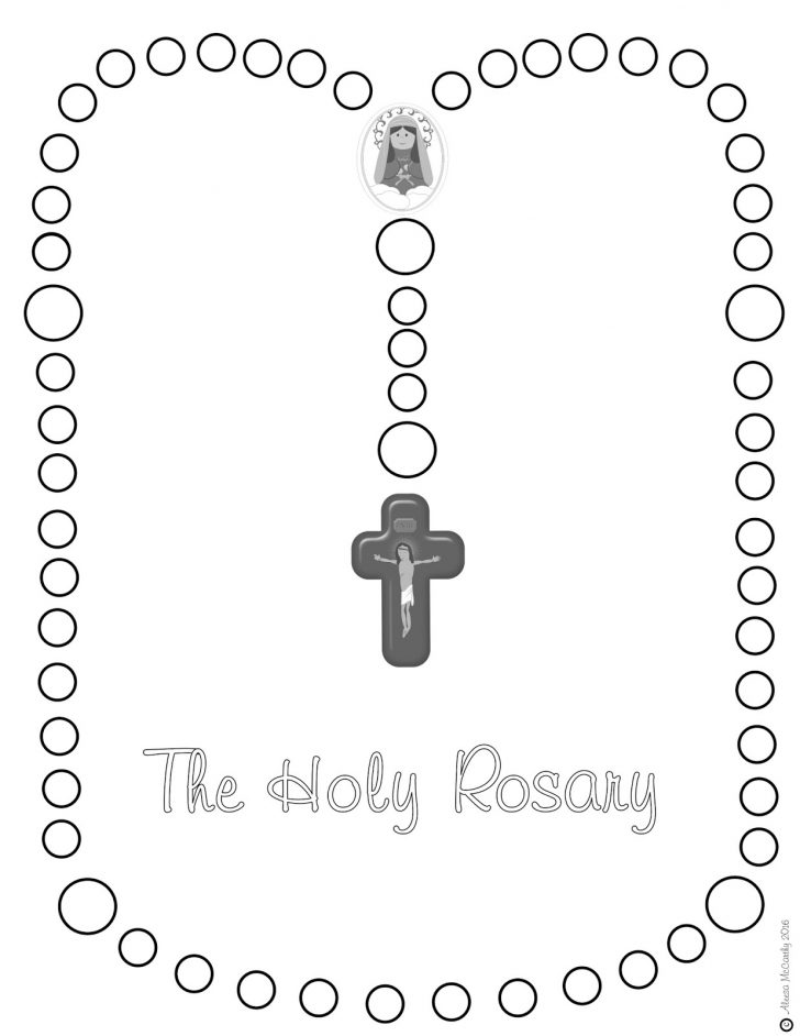 Rosary Coloring Page Life Love Sacred Art Free Rosary Coloring Page Rosary Coloring Page Life Love Sacred Art Free Rosary Coloring Page