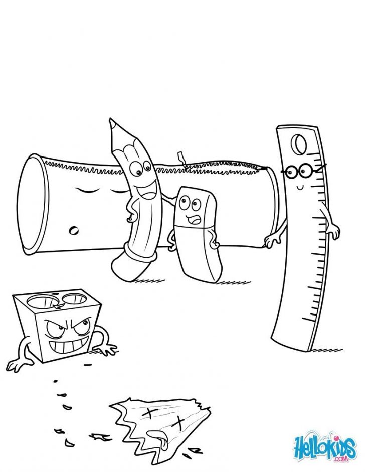 School Coloring Pages School Supplies Coloring Pages Hellokids School Coloring Pages School Supplies Coloring Pages Hellokids