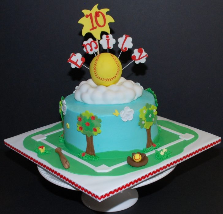 Softball Birthday Cakes Softball Birthday Cake I Did A Softball Cake Back In Novem Flickr Softball Birthday Cakes Softball Birthday Cake I Did A Softball Cake Back In Novem Flickr