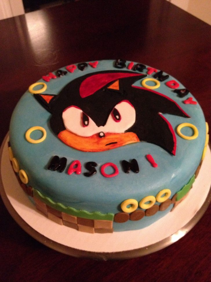Sonic Birthday Cake Shadow From Sonic The Hedgehog Cake Cakes Pinterest Hedgehog Sonic Birthday Cake Shadow From Sonic The Hedgehog Cake Cakes Pinterest Hedgehog