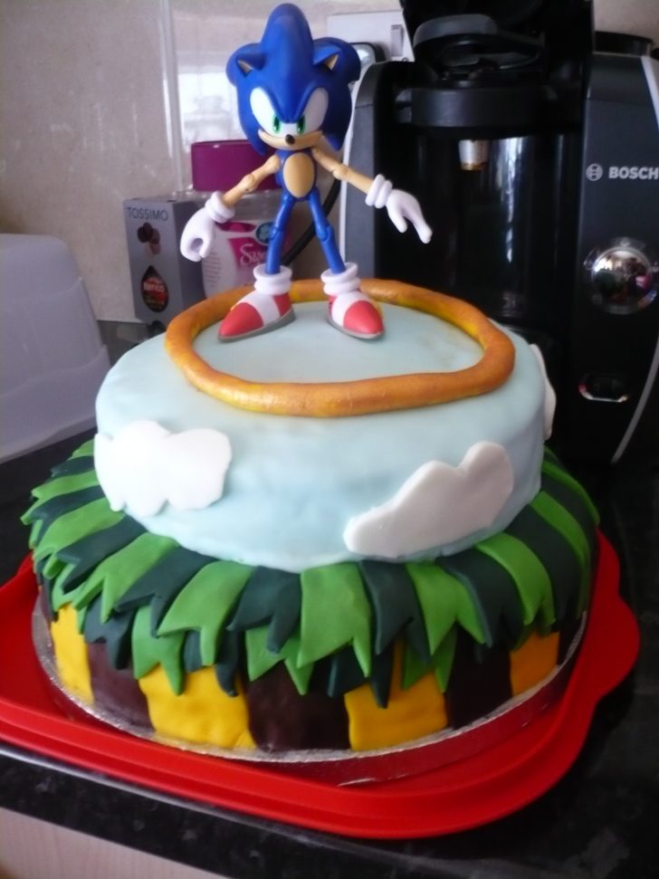 Sonic Birthday Cake Sonic The Hedgehog Birthday Cake Cooking Sonic Birthday Cake Sonic The Hedgehog Birthday Cake Cooking