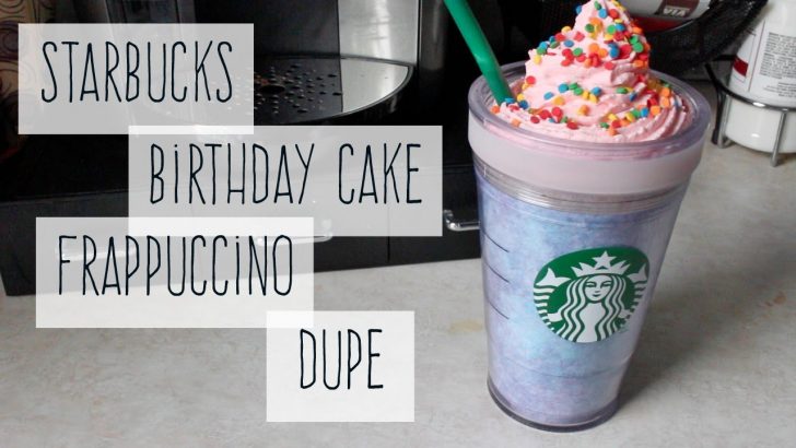 Starbucks Birthday Cake Frappuccino Recipe Dupe Starbucks Birthday Cake Frappuccino Youtube Starbucks Birthday Cake Frappuccino Recipe Dupe Starbucks Birthday Cake Frappuccino Youtube
