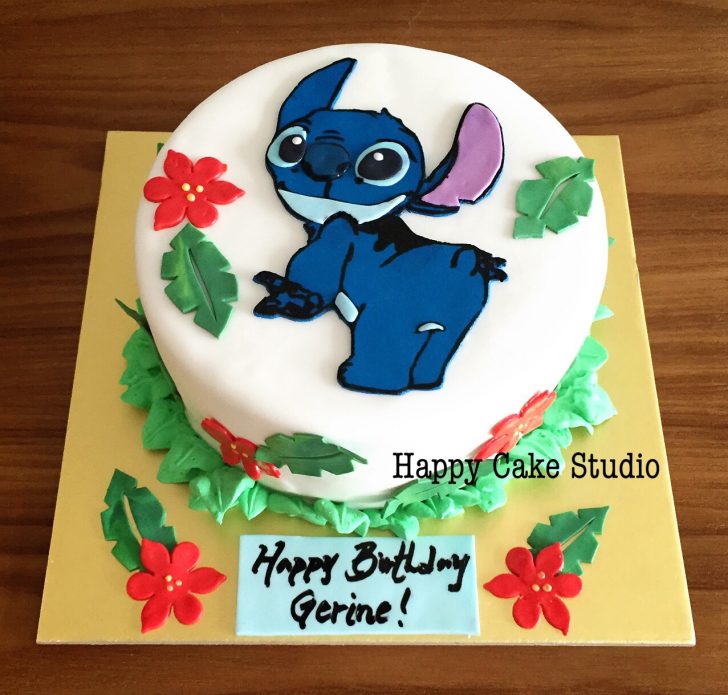 Stitch Birthday Cake Stitch Cake For Gerine Happy Cake Studio Stitch Birthday Cake Stitch Cake For Gerine Happy Cake Studio