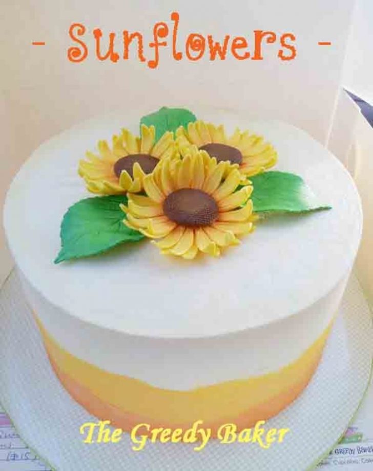 Sunflower Birthday Cake Sunflower Birthday Cake Cakecentral Sunflower Birthday Cake Sunflower Birthday Cake Cakecentral