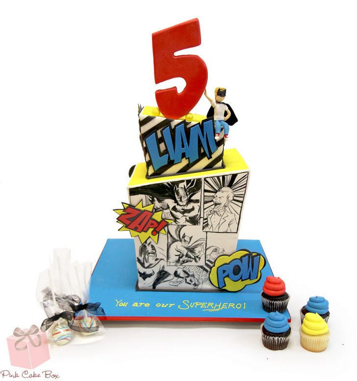 Superhero Birthday Cake Liams Superhero Birthday Cake Superhero Birthday Cake Liams Superhero Birthday Cake