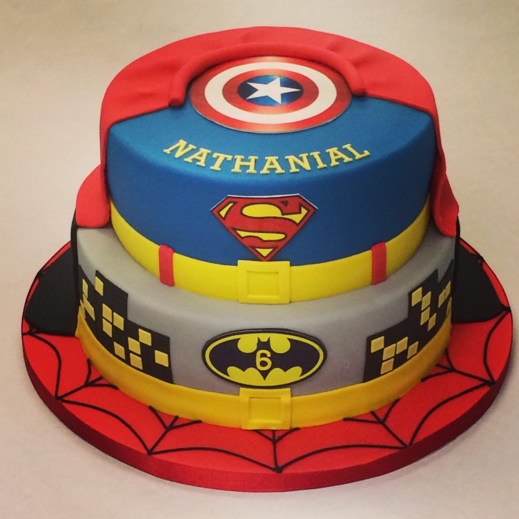 Superhero Birthday Cake Two Tier Super Hero Cake Boys Birthday Cakes Celebration Cakes Superhero Birthday Cake Two Tier Super Hero Cake Boys Birthday Cakes Celebration Cakes