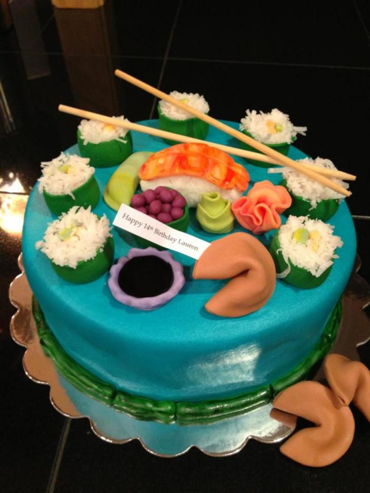 Sushi Birthday Cake Sushi Cake Cakecentral Sushi Birthday Cake Sushi Cake Cakecentral