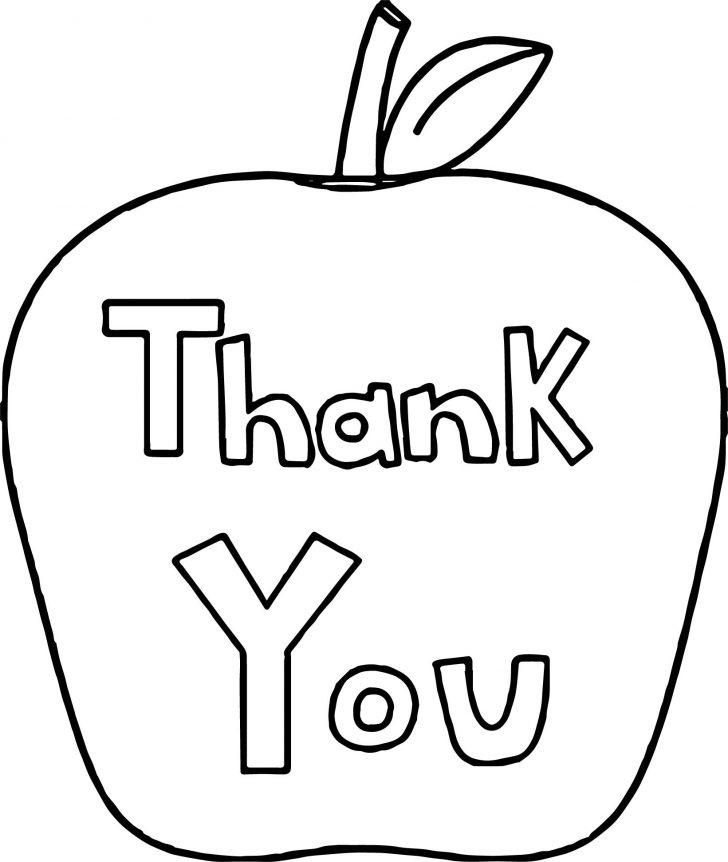 Thank You Coloring Pages Thank You Awesome Apple Coloring Page Wecoloringpage Thank You Coloring Pages Thank You Awesome Apple Coloring Page Wecoloringpage