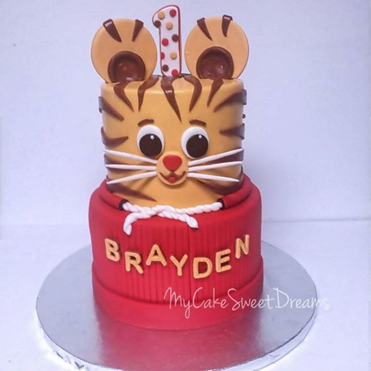 Tiger Birthday Cake Daniel Tiger 1st Birthday Cake Cakecentral Tiger Birthday Cake Daniel Tiger 1st Birthday Cake Cakecentral