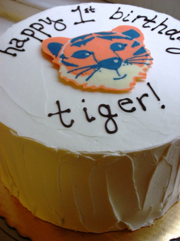Tiger Birthday Cake Tigers First Birthday Cake Vanilla Cake With Vanilla But Flickr Tiger Birthday Cake Tigers First Birthday Cake Vanilla Cake With Vanilla But Flickr