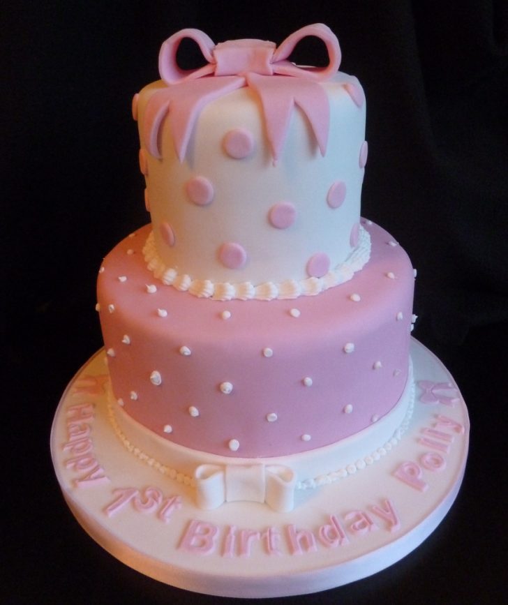 Two Tier Birthday Cake Two Tier Pink Birthday Cake Wedding Birthday Cakes From Two Tier Birthday Cake Two Tier Pink Birthday Cake Wedding Birthday Cakes From