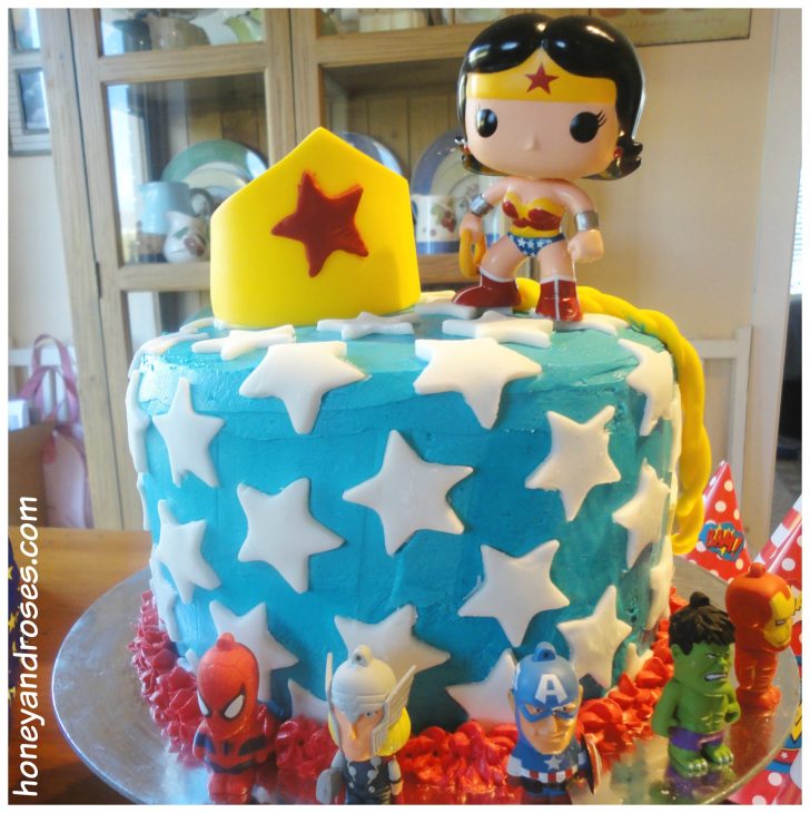 Woman Birthday Cake How To Make A Wonder Woman Birthday Cake Honey Roses Woman Birthday Cake How To Make A Wonder Woman Birthday Cake Honey Roses