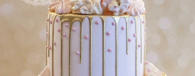 21 Birthday Cakes Pastel Pink And Gold Drip Cake For Francescas 21st Birthday Cake