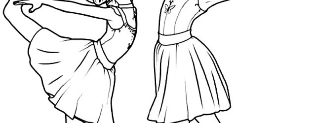 Ballet Coloring Pages Leap Ballerina Coloring Pages Free Coloring Pages
