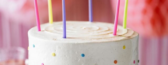 Birthday Party Cakes Vanilla Party Cake Recipe Bbc Good Food